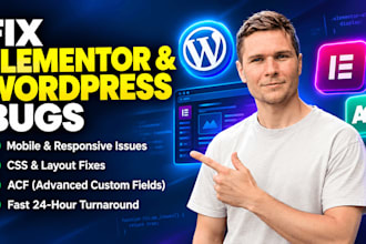 fix elementor and wordpress bugs