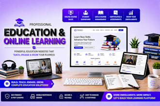 build an online course, lms, coaching, education website