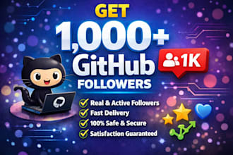 get you 1,000 github followers