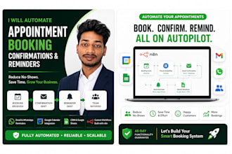 build a custom appointment booking automation