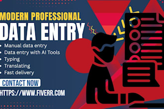 do data entry word typing virtual assistance