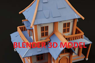 create or fix your blender 3d model, clean mesh topology