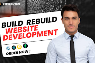 develop a fast responsive and SEO friendly website