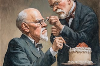 make an political cartoon art