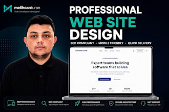 create a responsive, modern website
