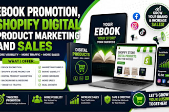 do payhip book promotion, shopify ebook marketing sales funnel, ebook publishing