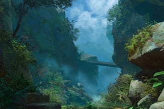 create a environmental concept art and illustrations