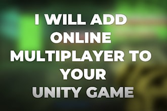 add online multiplayer to your unity game