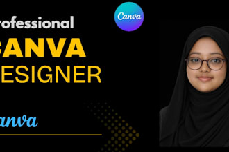 create  professinal canva designs for your brand