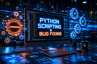 write python scripts, automate tasks, and fix bugs