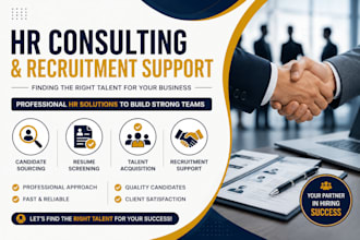 provide candidate sourcing, recruitment and resume screening services