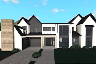 build realistic and detailed bloxburg houses