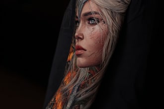 create a beautiful tattoo sleeve art
