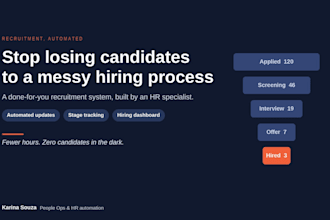 automate your recruitment process to save hiring time