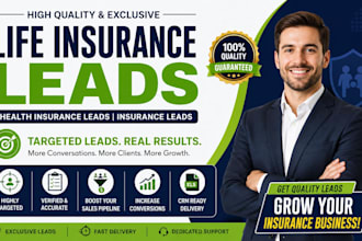 provide high quality insurance leads for life and health insurance
