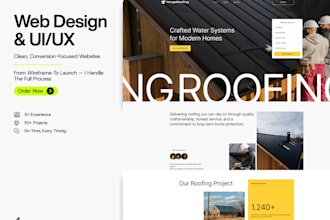 professional website, mobile app UI UX and shopify store