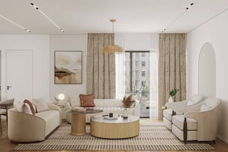 transform 2d image to photorealistic 3d render, remodel interior design,skp file