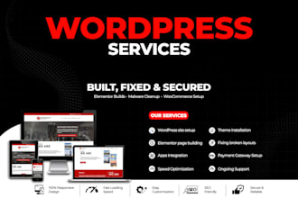 design customize or troubleshoot your wordpress site quickly