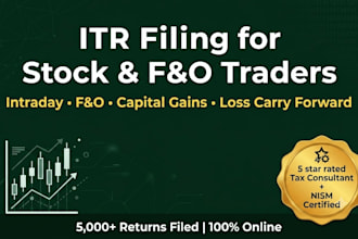 file income tax return for stock market investor and  trader