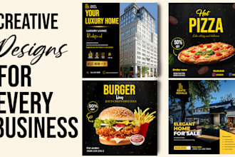 design creative social media posts