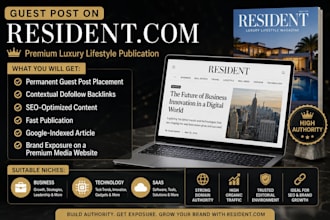publish guest post on resident with a permanent dofollow