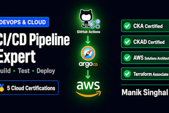 build a cicd pipeline for your project using github actions