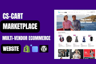 build multivendor marketplace website cs cart multi vendor store platform