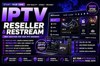 setup unique and high quality server and reseller panel