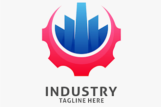 design premium logo for manufacturing and industrial