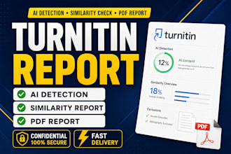 do plagiarism check and similarity report with ai detection
