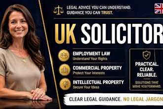 be your UK solicitor for employment, commercial property, intellectaul property