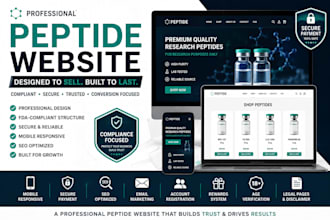 peptide website ecommerce peptide website peptide research website peptide store