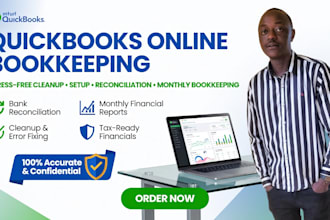 do quickbooks online bookkeeping setup, cleanup, reconciliiation