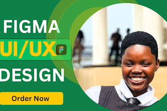 do figma website UI UX design, redesign and audit