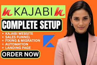 do kajabi website design, kajabi online course, sales funnel, kajabi automation