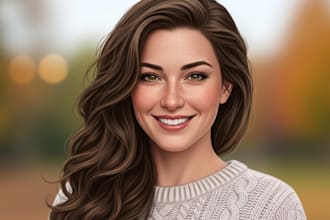 draw awesome illustration with realistic style