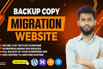 migrate wordpress website, transfer wordpress host or change domain