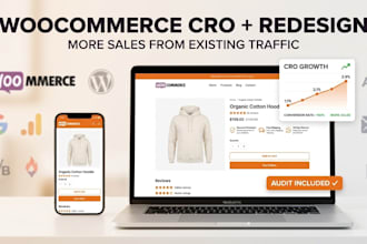 redesign and optimize your woocommerce store for conversions