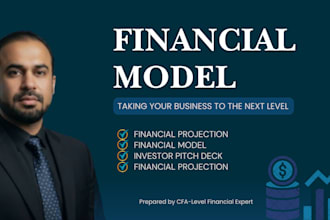 build financial model, financial projection and pitch deck for startups