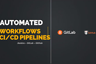 build automated ci cd pipelines using jenkins and gitlab