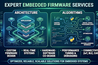provide firmware development for embedded system