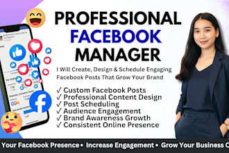 be your facebook page manager