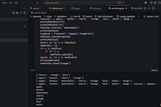 fix, debug, and improve your python code