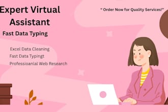 provide expert data entry services