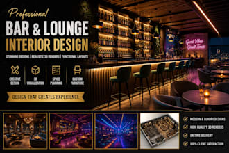 design luxury bar, pub, and nightclub interiors