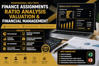help with finance assignments ratio analysis and valuation