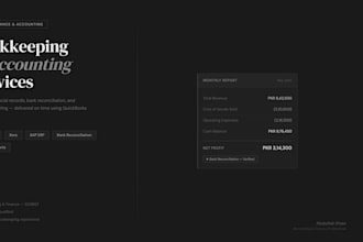 do bookkeeping and bank reconciliation using quickbooks or xero