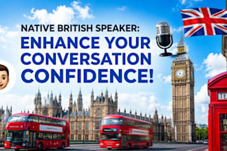 have conversational english with you to build your confidence