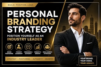 create a personal branding strategy and position you as an industry leader