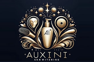 design gorgeous skin whitening brand logo